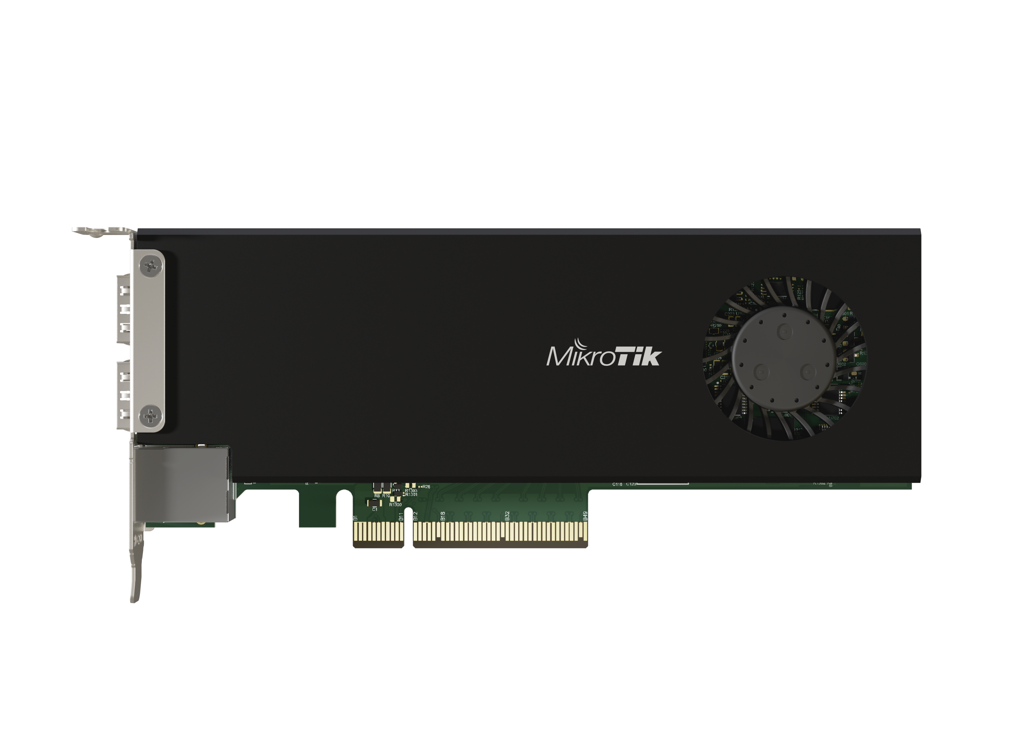 CCR2004-1G-2XS-PCIe CCR2004-1G-2XS-PCIe PCI-express card with RouterOS L6 Firewall / Router