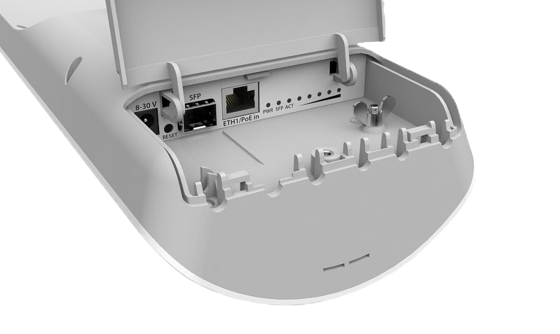 RB921GS-5HPacD-15S Mikrotik RB921GS-5HPacD-15S MANTBOX 15S 5 Ghz, 15dBi 120 ANTEN, 802.11 ac/a/n 2x2 Mimo PTP/PTMP L4