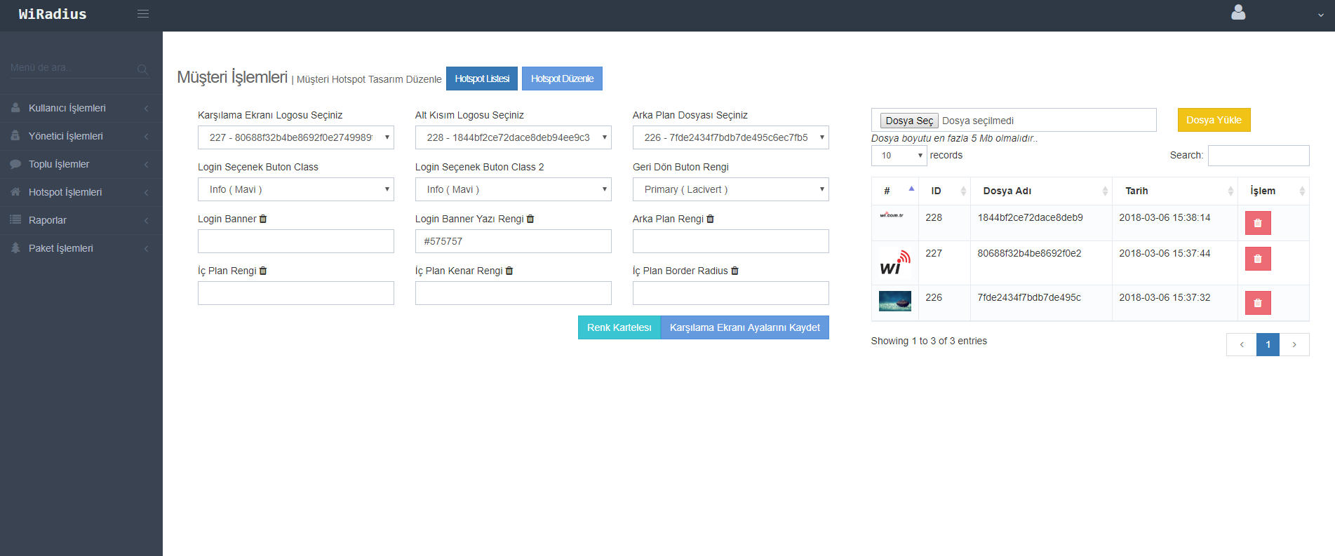 WIPOINT-500 500 ONLINE KULLANICI HOTSPOT VE LOGIN YONETIM / YILLIK