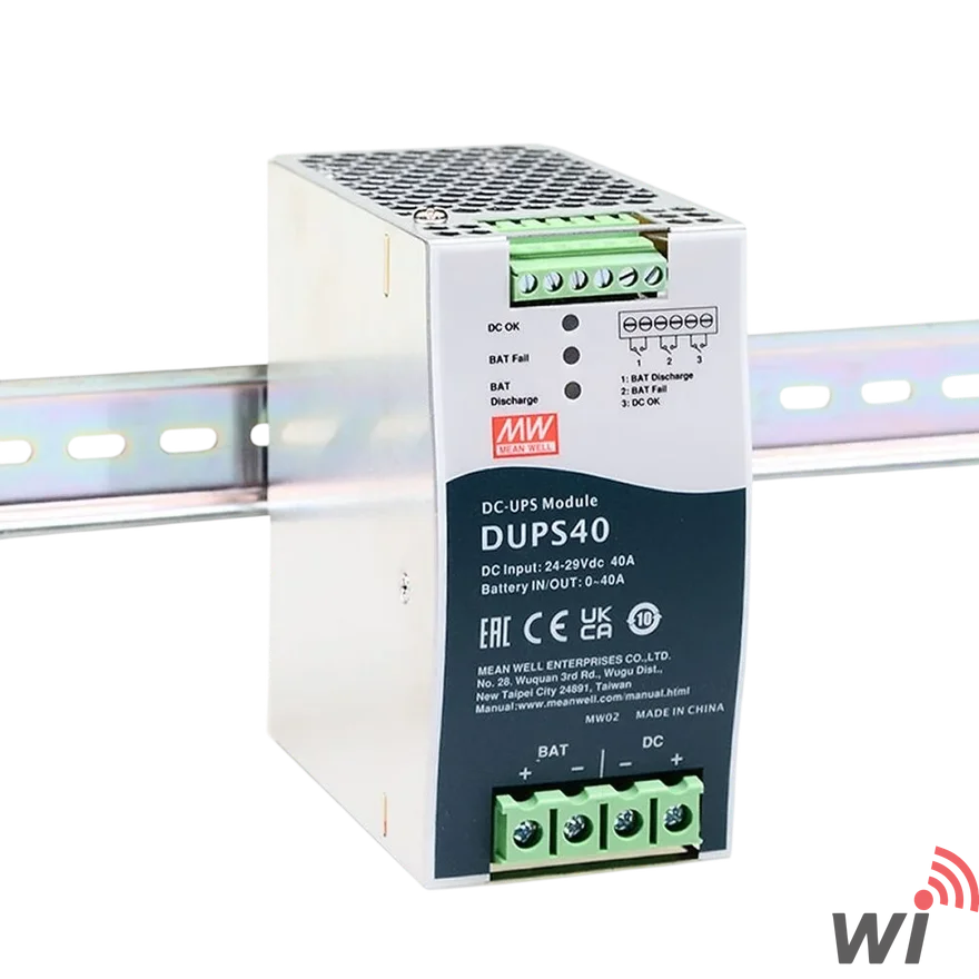 Mean Well MW-DC-UPS40 24V DC UPS Module
