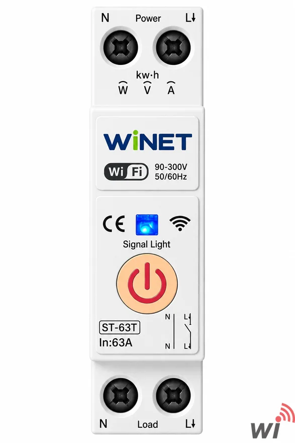WINET STM-63T WiFi Smart Relay | 63A