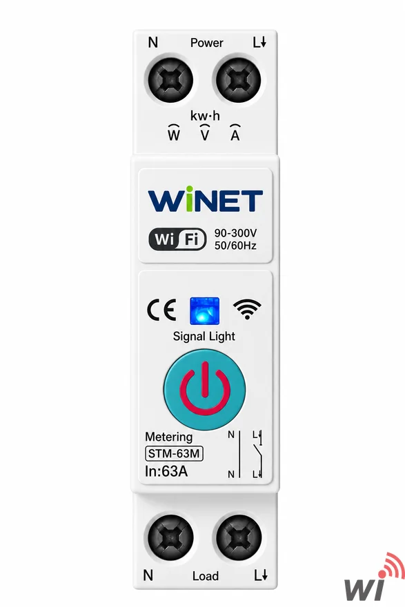 WINET STM-63M WiFi Smart Energy Meter | Tuya Smart | 63A